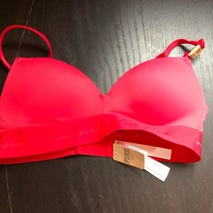 Brand New PINK Red Bra 32A